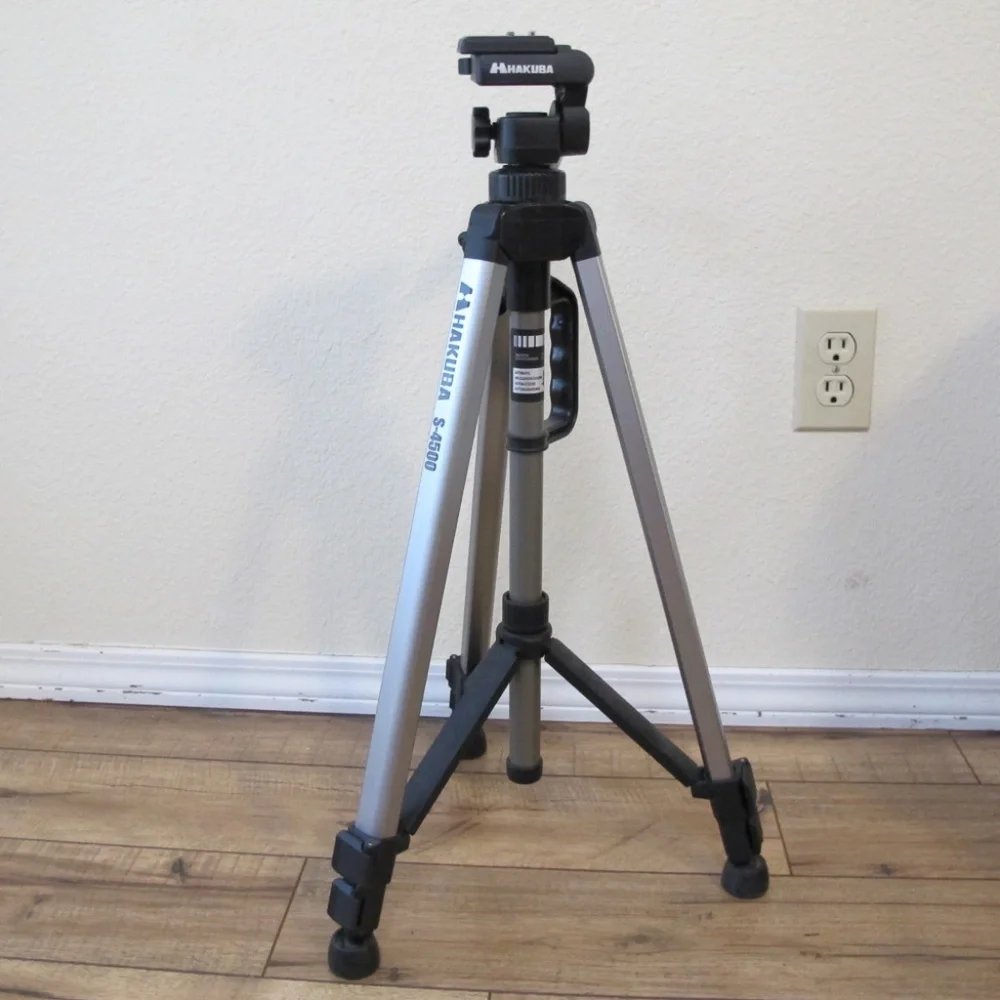Hakuba S-4500 3-Section Tripod Strong Stable